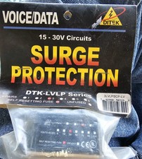 Ditek DTK-LVLP 15-30V Circuits Surge Protector 3 Unfused DTK-3LVLPSCP'LV