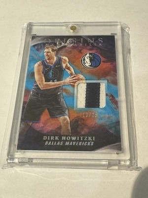 2019-20 Panini Origins Memorabilia Dirk Nowitzki /25 Jersey Patch