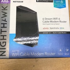 NETGEAR Nighthawk AX2700 Router - Black AX6