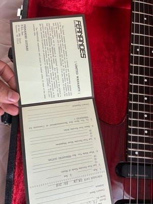 Fernandes FR-120 revolver series neck through | eBay