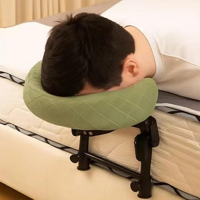Massage Kopfstütze für Bett Vielseitiges Gesicht Daunen Kissen für Büro Hotel Zuhause