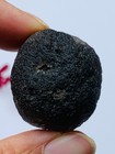 30G Saffordite-Rare Arizona glassy meteorite half transparent cintamani  34MM — photo 4