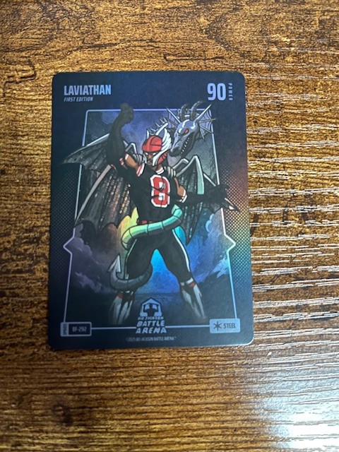 Bo Jackson Battle Arena Update Steel Battlefoil #BF-292 Laviathan