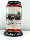 CERAMARTE Brazil Anheuser-Busch Budweiser Clydesdales Beer Stein/Mug W/Handle 90 — photo 1