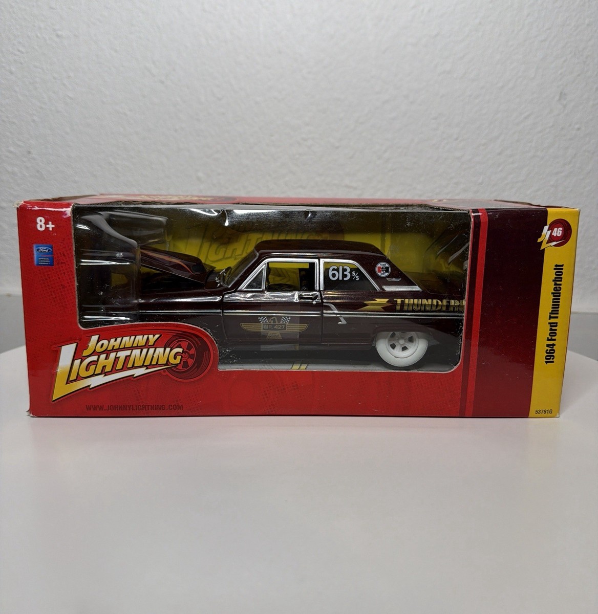 Johnny Lightning 1964 Ford Thunderbolt White Lightning 1:24 Rare