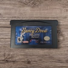 Nancy Drew: Message in a Haunted Mansion Game Boy Advance Tested Cartridge Only 