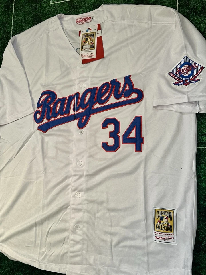 NOLAN RYAN Texas Rangers 1993 Home White M&N Baseball Jersey NWT Size XL - Image 4 of 4