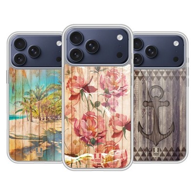 HEAD CASE DESIGNS MIX WOOD PRINTS GEL CASE & WALLPAPER FOR APPLE iPHONE PHONES