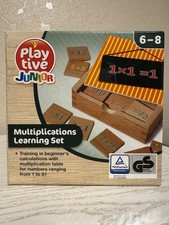 New Playtive Junior Time Learning Game For 6-8 Years Old Sealed (S)