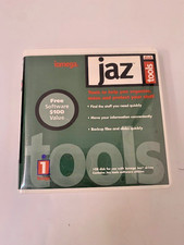 Iomega Jaz 1GB Disk with Jaz Tools Software Utilities/PC/1996/Open Box AS-IS