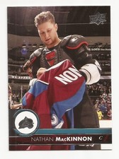 2017-18 Upper Deck Hockey Avalanche Nathan Mackinnon Card #48