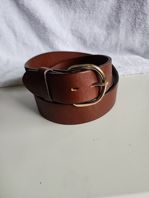 #ad Rural King Top Grain Cowhide Mens 50 in Made in Oklahoma USA 5328620 Vtg $18.00