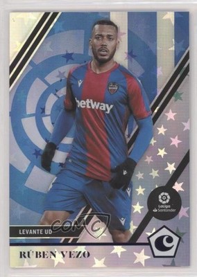 2020-21 Panini Chronicles Base La Liga Purple Astro Ruben Vezo #9 0q7