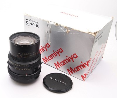 Mamiya 65mm F4 K/L Floating System Weitwinkelobjektiv für RB67 Pro SD - UK Händler