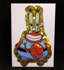SpongeBob SquarePants Mr Krabs Holo Foil Vintage Vending Machine Sticker 10