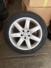 1X MERCEDES BENZ R230 SL500 17” ALLOY WHEEL A2304010902 8.5J ET35 245/45/17 REAR