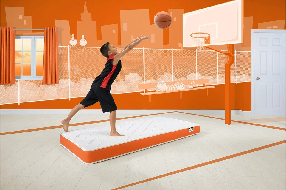 Colchón Simply Kids Colchón de muelles, cama en caja - Sin espuma - Doble individual,... Foto 2 de 4