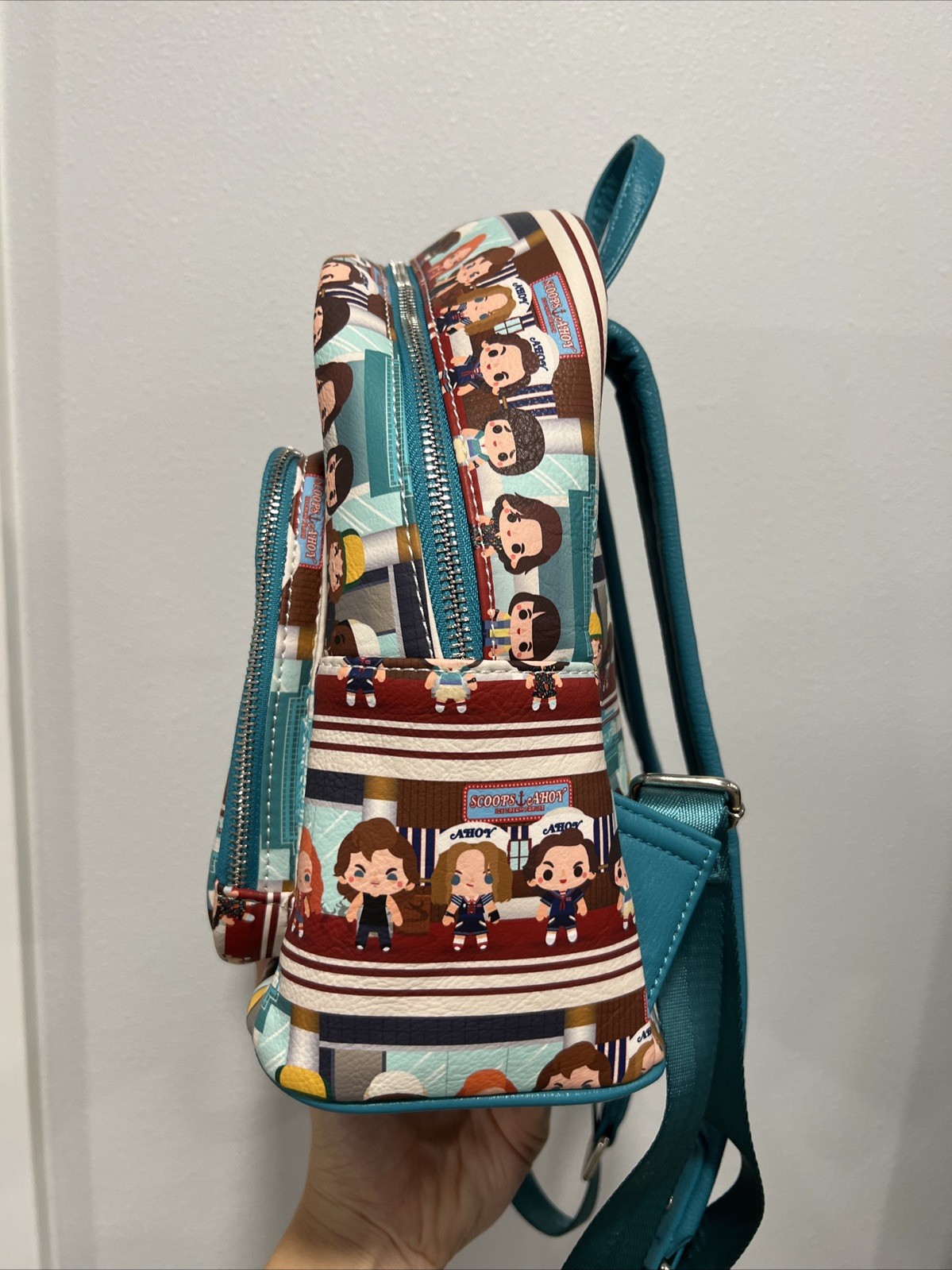 Stranger Things Loungefly  Starcourt Characters Mini Backpack Netflix image 2