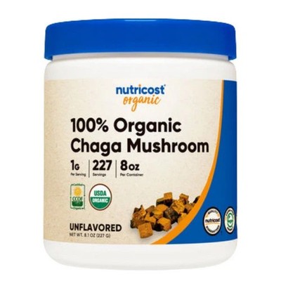 Chaga Powder Organic 8 Oz  by Nutricost