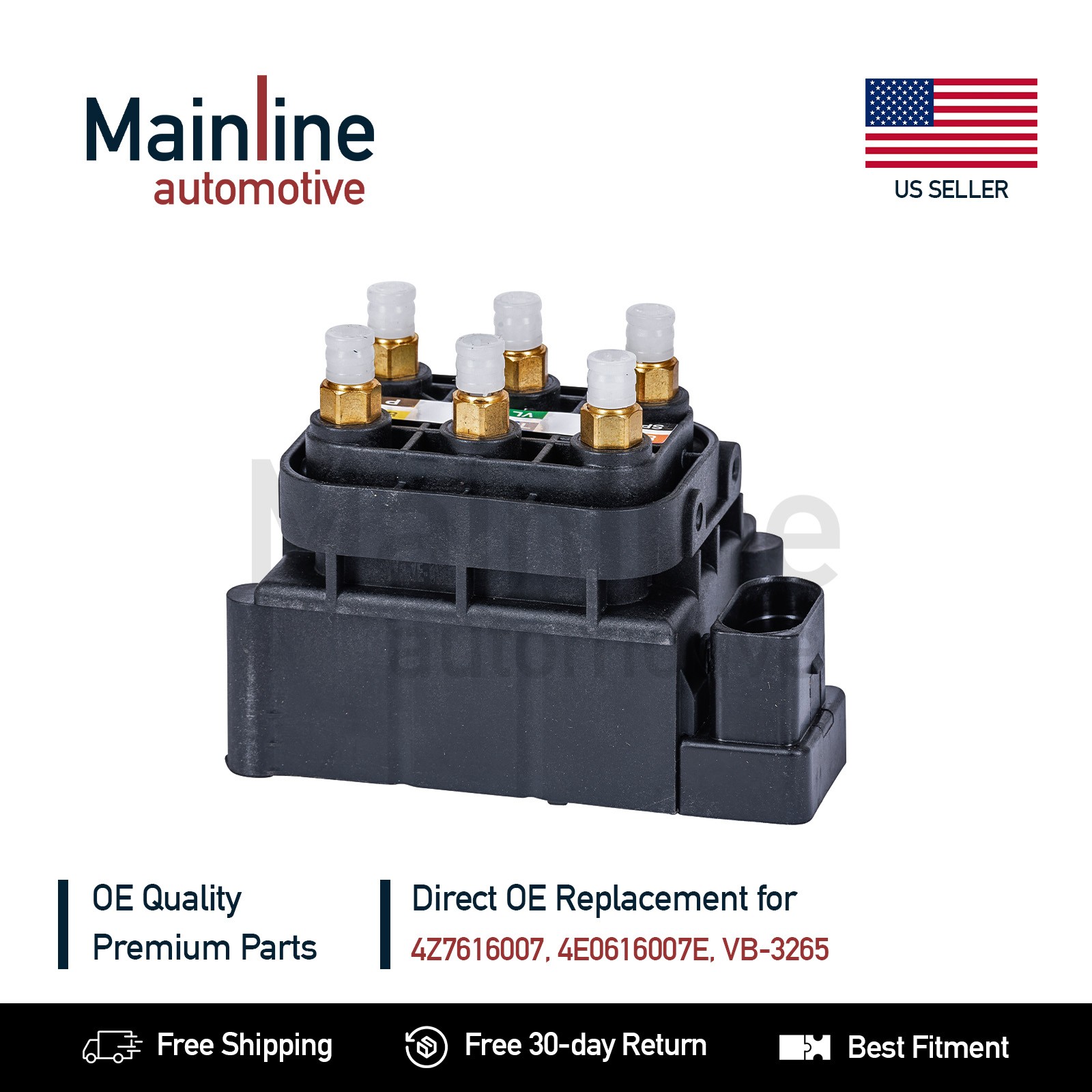 2001-2013 Bentley A6 A6 Quattro A8 Quattro Air Suspension Solenoid Valve Unit