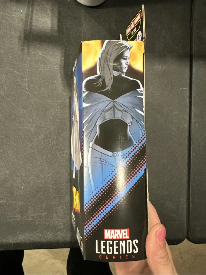 Figura de acción Marvel Legends Series Emma Frost X-Men Hasbro de 6 pulgadas nueva en caja Foto 4 de 4
