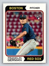 2023 Topps Heritage - Franklin German #77 (RC)