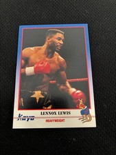 LENNOX LEWIS ROOKIE KAYO 1991 NRMT BOXING CARD