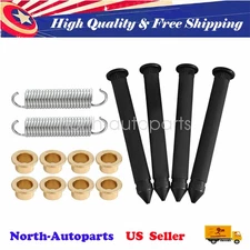 For 1955-1959 Chevy GMC Truck Door Hinge Rebuild Kit Pin Bushing w/Springs New