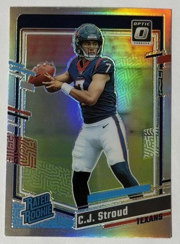 2023 Panini Donruss Optic - Rated Rookie C.J. Stroud #244 Holo Prizm (RC)