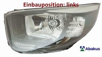 Abakus 223-1167L-LDEM2 Hauptscheinwerfer Links Scheinwerfer FüR Kia