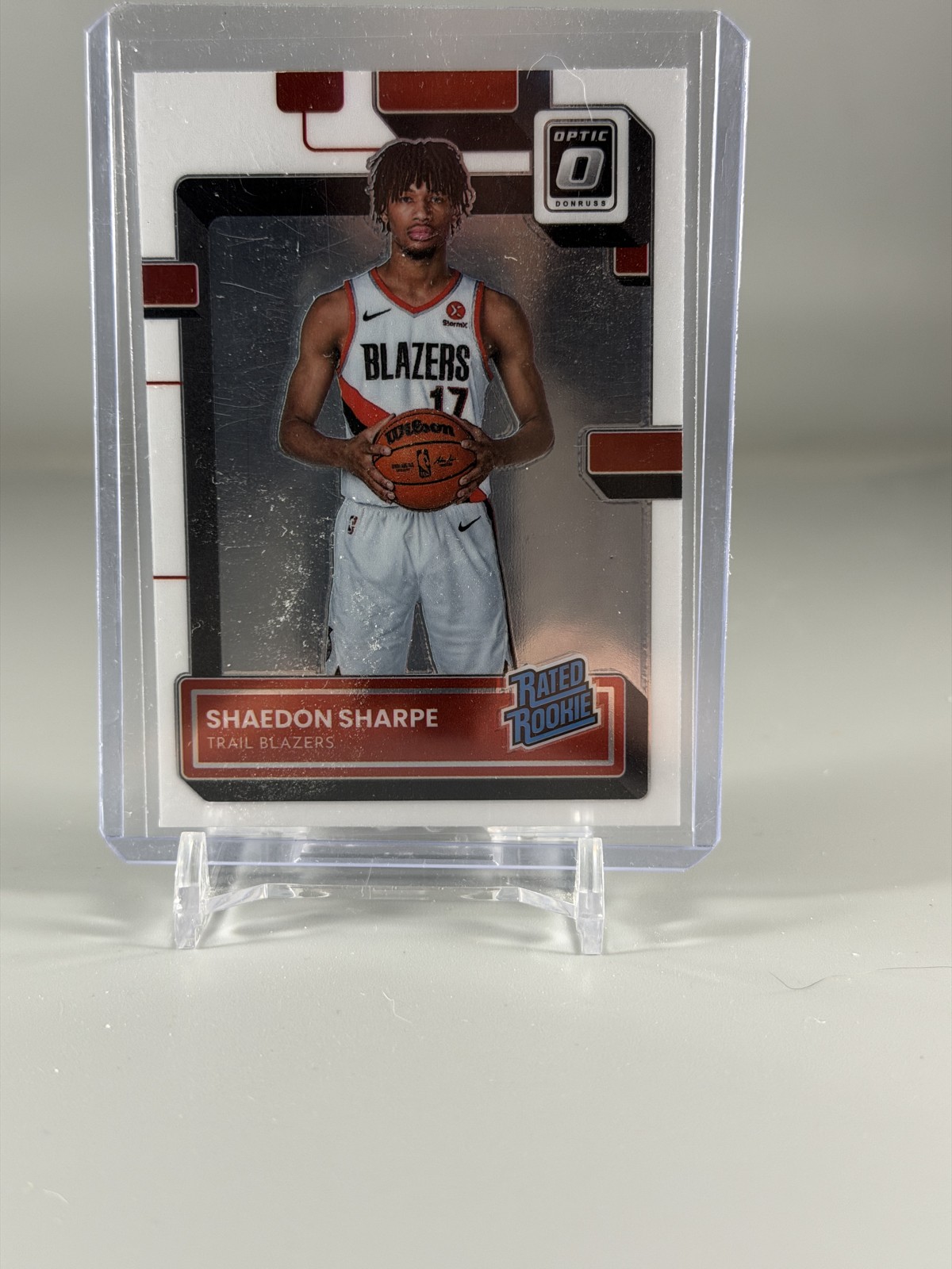 2022-23 Panini Donruss Optic - Rated Rookie Shaedon Sharpe #249 (RC)