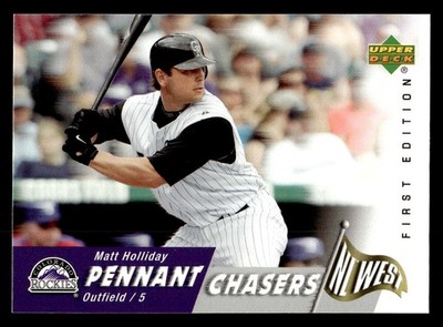 2007 Upper Deck First Edition #PC-MH Matt Holliday Pennant Chasers card