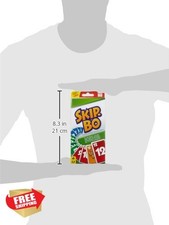 Mattel Skip-BO Card Game Ages 7+ Card Sequencing Family Game
