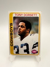 1978 Topps Tony Dorsett #315 VG HOF Rookie Card RC. rookie card picture