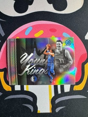 Luka Doncic 2025 Topps Bowman Chrome Young Kings Refractor #YK-2