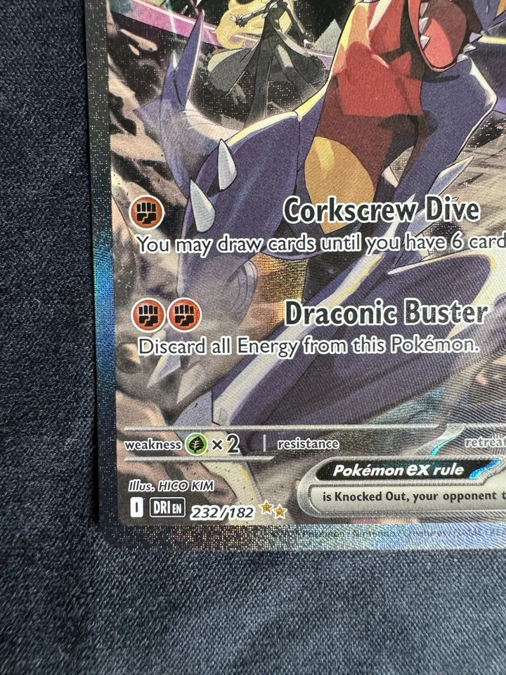 Pokemon TCG - Cynthia's Garchomp ex 232/182 Sv10: Destined Rivals Holo - Image 2 of 4