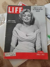 Life Magazine April 7, 1952 Marilyn Monroe Talk of Hollywood Cover