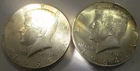 Lot of Two 2 1964 Kennedy Silver Half Dollars-LOT F