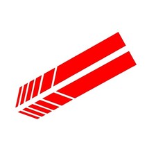 2PCS Car Rear View Mirror Stickers, DIY Vinyl Car Body Sticker, Anti-Collisio...