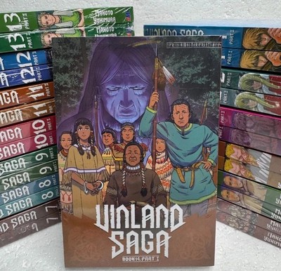 Comic Vinland Saga Manga English Version Full Set Volume 1-14 Books Brand New