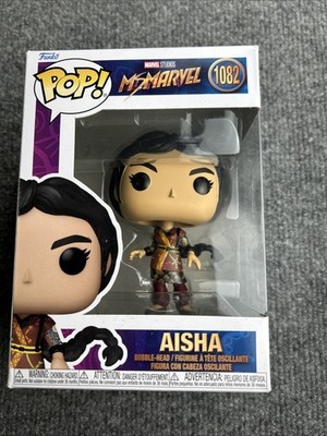 Funko Pop! Ms Marvel 1082 Aisha Bobble Head Figurine