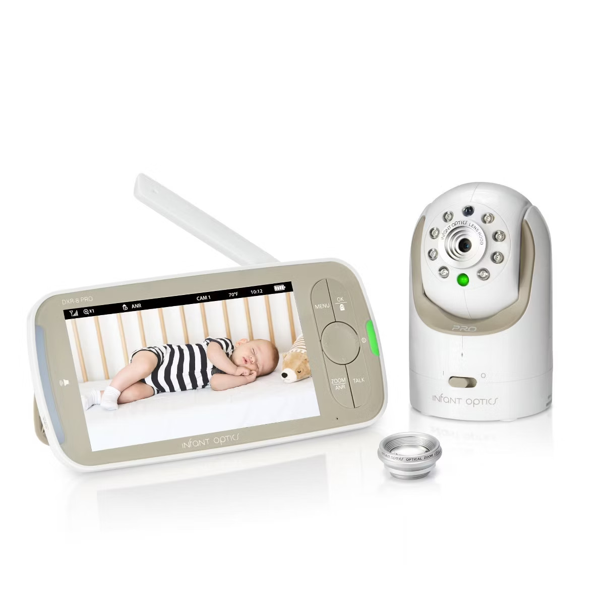 Infant Optics DXR-8 PRO Baby Monitor With 5" Screen HD 720p Resolution and ANR