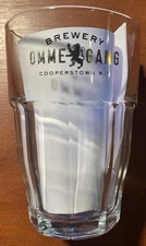 Ommegang Craft Beer Brewery Witte Wheat Ale Tumbler Glass Man Cave