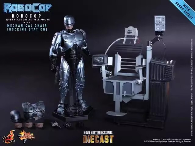 Hot Toys SS902057 1:6 RoboCop with Mechanical Chair Action Figure