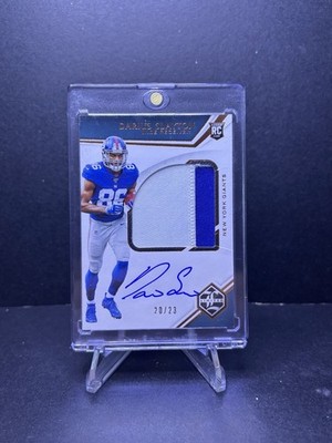 2019 Leaf Limited Darius Slayton 2 Color Patch Auto RC 20/23