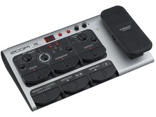 Pédale d'effets de processeur vocal ZOOM V6-SP avec adaptateur secteur NEUVE