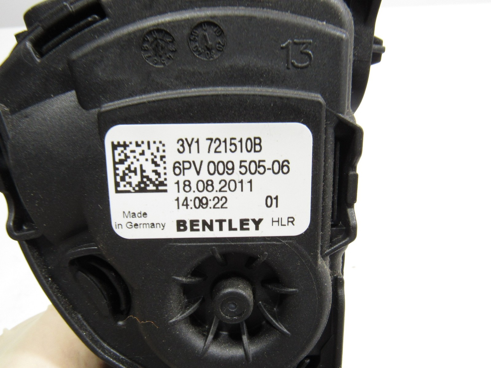10-20 Bentley Mulsanne 2012 Gas Throttle Accelerator Pedal @1