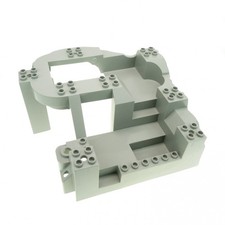 1x Lego Duplo 3D Bau Platte B-Ware abgenutzt 14x16x8 grau Felsen groß Typ1 31384