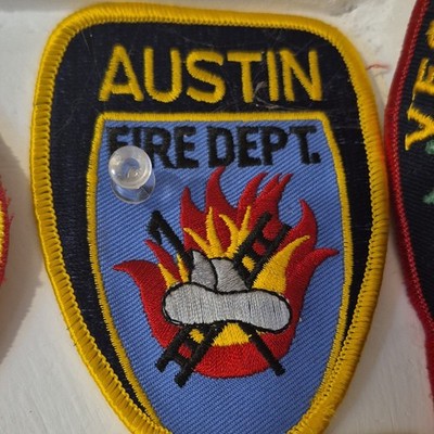 Austin Fire Dept Patch Firefighting & Rescue United States | eBay
