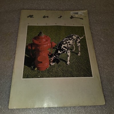 Signals Rush 1982 Sheet Music Songbook Guitar Bass Drums Warner Bros. Rare
